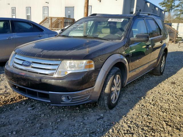 1FMDK02W19GA03406 - 2009 FORD TAURUS X S GRAY photo 2