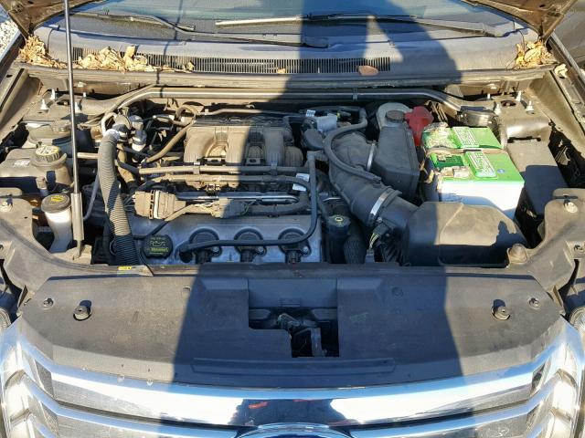 1FMDK02W19GA03406 - 2009 FORD TAURUS X S GRAY photo 7