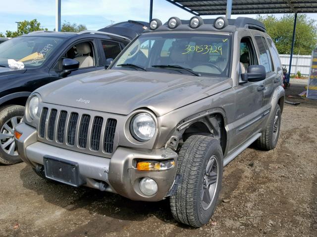 1J4GK38K34W120467 - 2004 JEEP LIBERTY RE GOLD photo 2