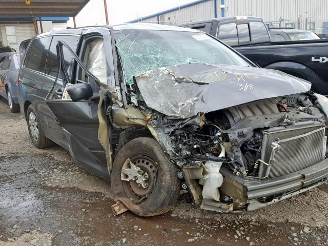 5FNRL38268B056043 - 2008 HONDA ODYSSEY LX GRAY photo 9