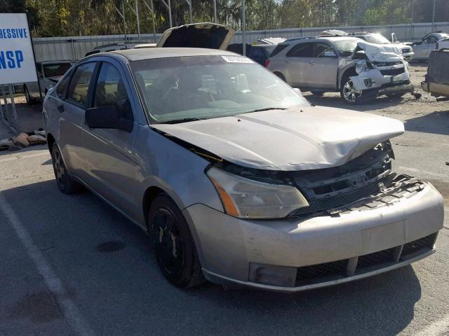 1FAHP34N38W261174 - 2008 FORD FOCUS S/SE GRAY photo 1