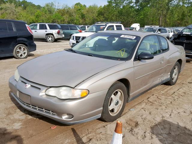 2G1WW12E339104489 - 2003 CHEVROLET MONTE CARL BROWN photo 2