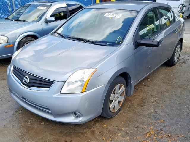 3N1AB6AP0BL622295 - 2011 NISSAN SENTRA 2.0 SILVER photo 2