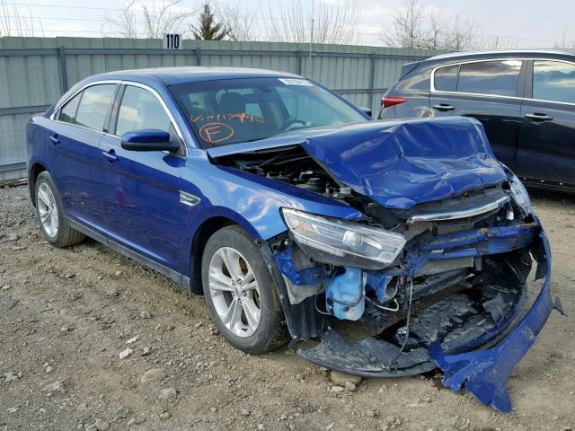 1FAHP2H87FG117942 - 2015 FORD TAURUS SEL BLUE photo 1