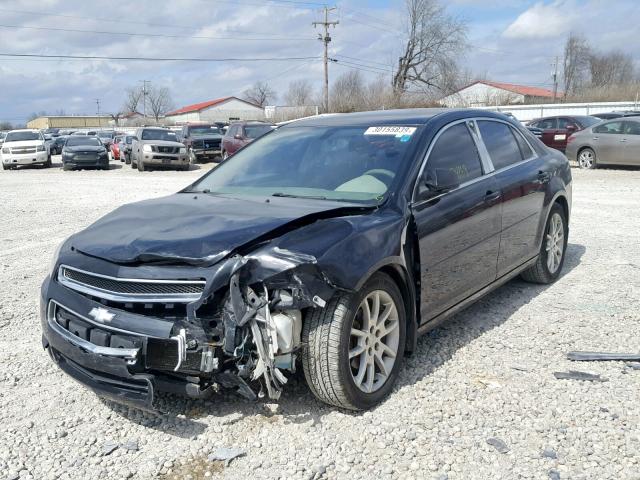 1G1ZB5E16BF215584 - 2011 CHEVROLET MALIBU LS შავი ფოტო 2