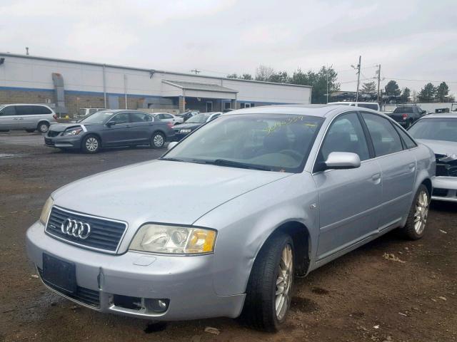 WAULT64B32N060599 - 2002 AUDI A6 3.0 QUA SILVER photo 2