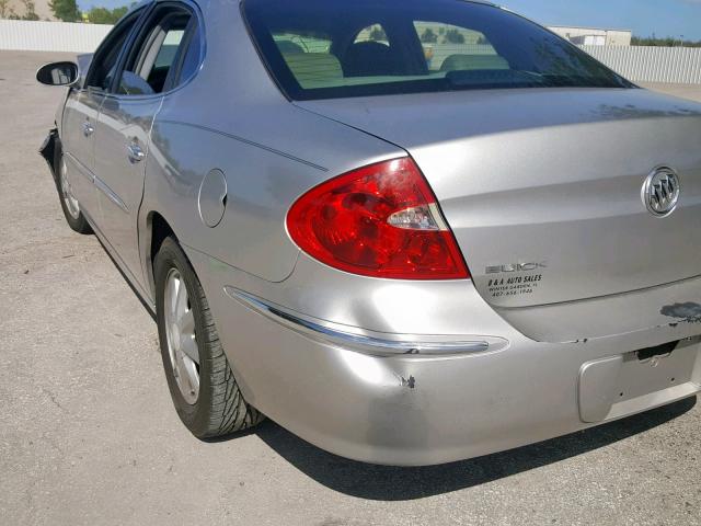 2G4WD582661130326 - 2006 BUICK LACROSSE C SILVER photo 10