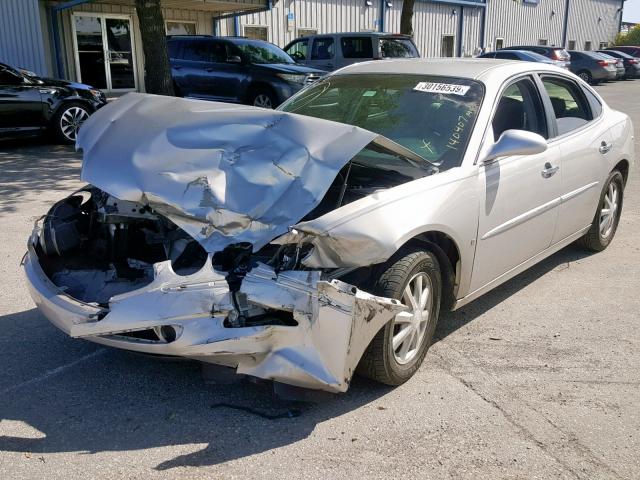 2G4WD582661130326 - 2006 BUICK LACROSSE C SILVER photo 2