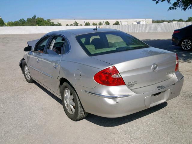 2G4WD582661130326 - 2006 BUICK LACROSSE C SILVER photo 3