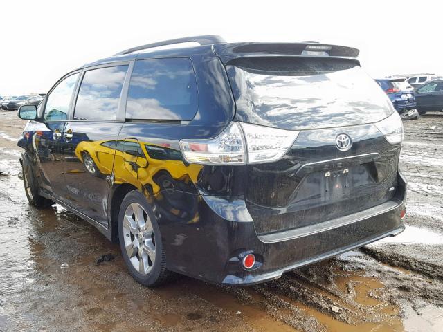 5TDXK3DC9DS292605 - 2013 TOYOTA SIENNA SPO BLACK photo 3