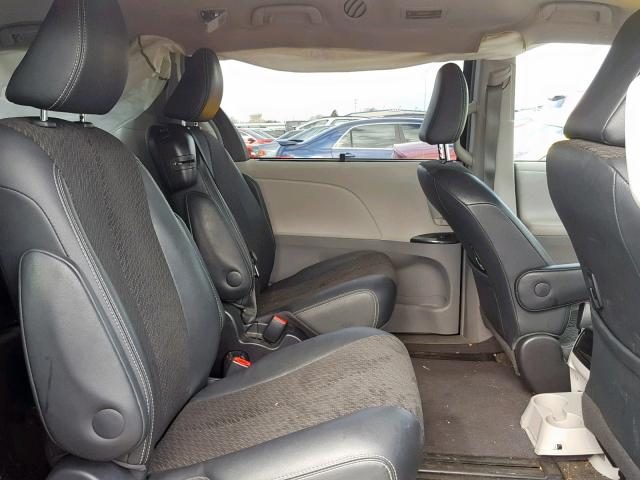 5TDXK3DC9DS292605 - 2013 TOYOTA SIENNA SPO BLACK photo 6