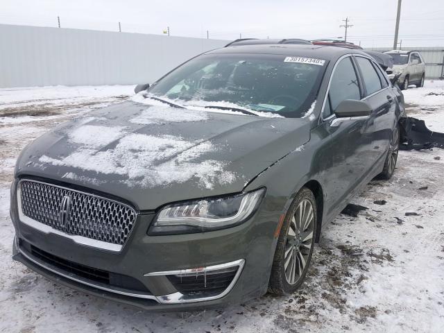 3LN6L5E95HR601210 - 2017 LINCOLN MKZ RESERVE  ფოტო 2