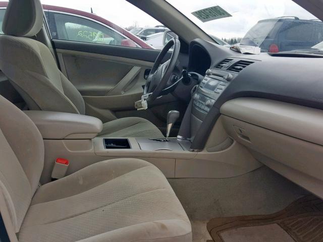 4T1BB46K28U031396 - 2008 TOYOTA CAMRY HYBR WHITE photo 5