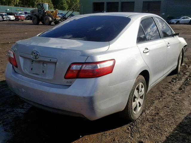 4T1BE46K77U005060 - 2007 TOYOTA CAMRY NEW SILVER photo 4