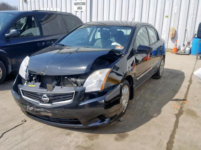 3N1AB6AP6BL636606 - 2011 NISSAN SENTRA 2.0 BLACK photo 2