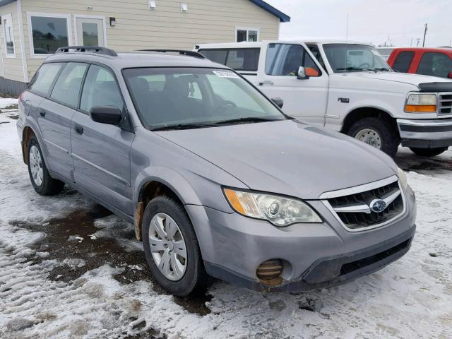 4S4BP60C186315072 - 2008 SUBARU OUTBACK BLUE photo 1