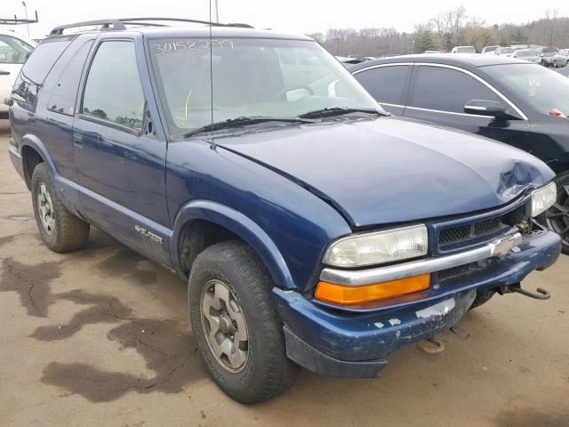 1GNCT18WXWK246206 - 1998 CHEVROLET BLAZER BLUE photo 1