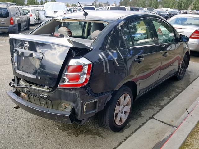 3N1AB61E68L609123 - 2008 NISSAN SENTRA 2.0 BLACK photo 4