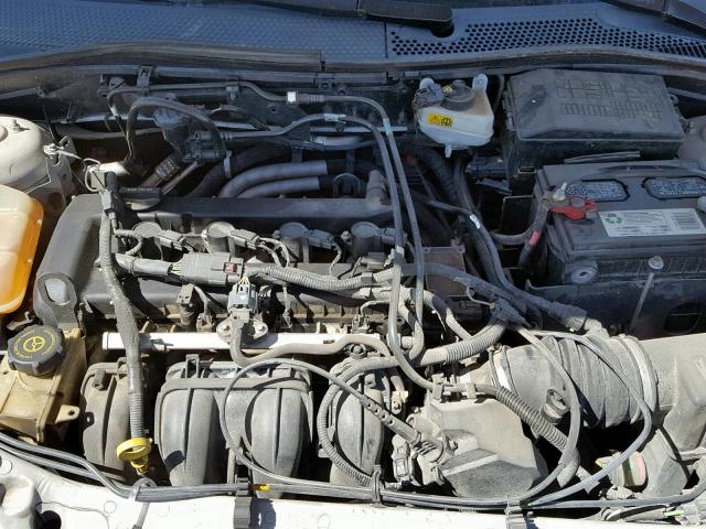 1FAFP34N47W196163 - 2007 FORD FOCUS ZX4 SILVER photo 7