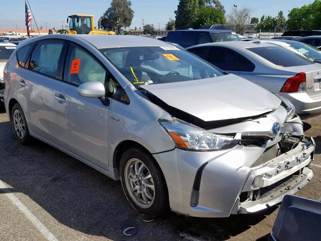 JTDZN3EUXFJ025738 - 2015 TOYOTA PRIUS V BEIGE photo 1