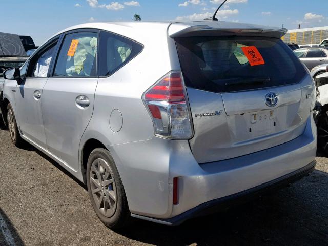 JTDZN3EUXFJ025738 - 2015 TOYOTA PRIUS V BEIGE photo 3