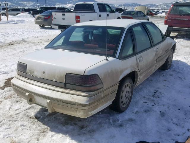 1G2WH54T5PP212859 - 1993 PONTIAC GRAND PRIX 白色 照片 4
