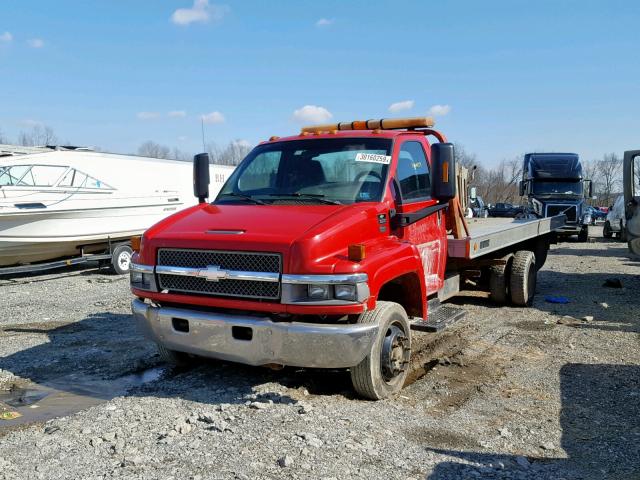 1GBE5E1193F505469 - 2003 CHEVROLET C5500 C5C0 RED photo 2