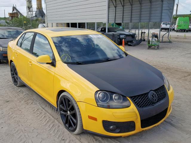 3VWWJ71K97M169910 - 2007 VOLKSWAGEN JETTA GLI YELLOW photo 1