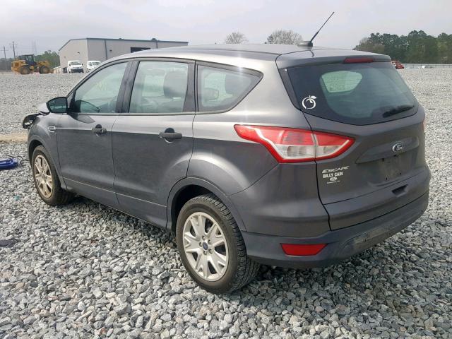 1FMCU0F74FUA99280 - 2015 FORD ESCAPE S GRAY photo 3