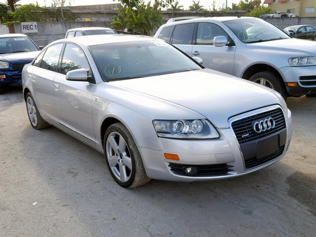 WAUDG74FX6N059201 - 2006 AUDI A6 3.2 QUA SILVER photo 1