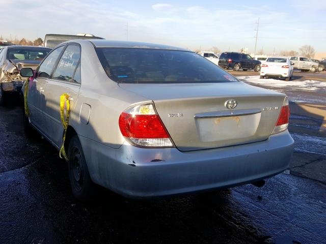 4T1BE32K05U082186 - 2005 TOYOTA CAMRY LE  photo 3