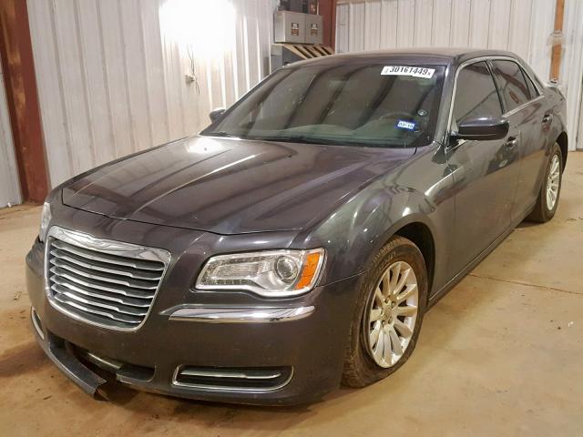 2C3CCAAG2DH553180 - 2013 CHRYSLER 300 GRAY photo 2