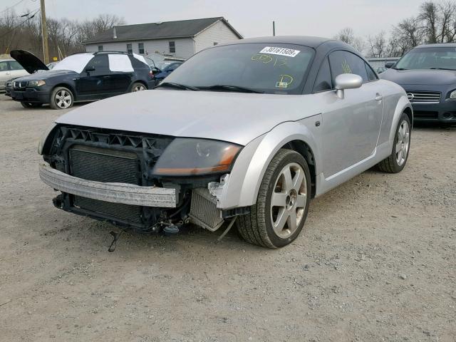 TRUWT28N611004889 - 2001 AUDI TT QUATTRO GRAY photo 2