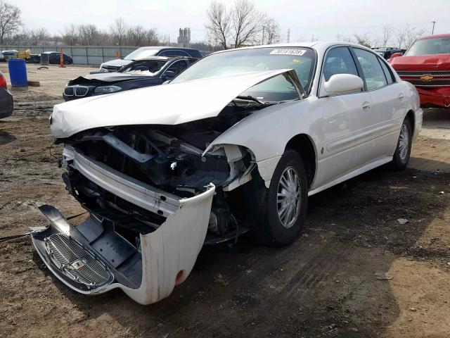 1G4HP54K42U253563 - 2002 BUICK LESABRE CU WHITE photo 2