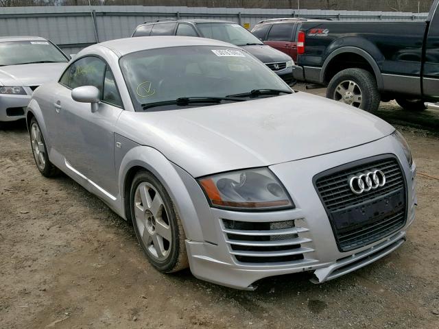 TRUWX28N111038632 - 2001 AUDI TT QUATTRO SILVER photo 1