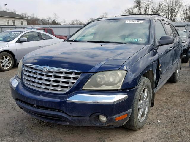 2C8GF684X4R585512 - 2004 CHRYSLER PACIFICA BLUE photo 2