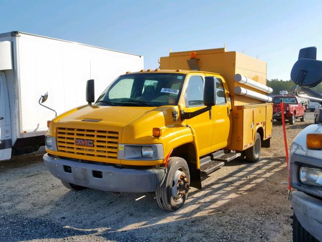 1GDE4E1237F409345 - 2007 GMC C4500 C4E0 YELLOW photo 2