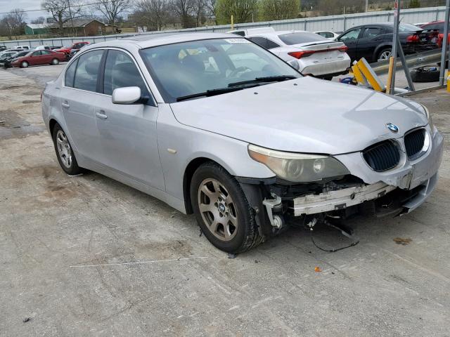 WBANA53584B176244 - 2004 BMW 525 I SILVER photo 1