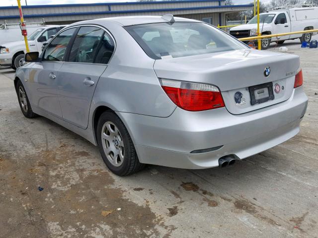 WBANA53584B176244 - 2004 BMW 525 I SILVER photo 3