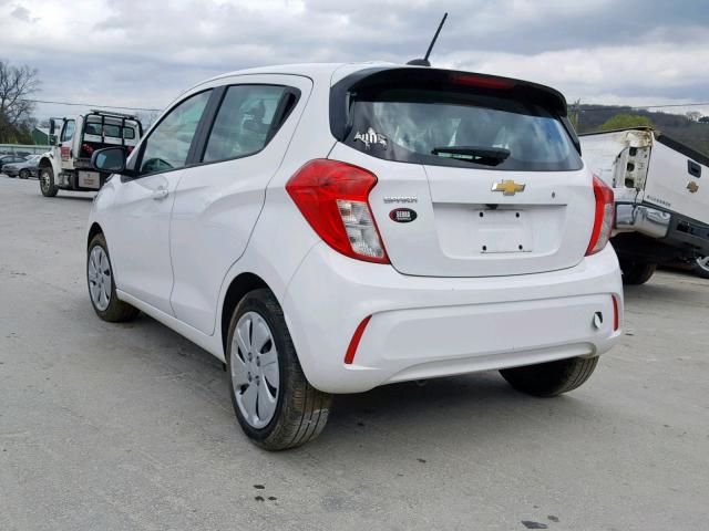 KL8CB6SA1HC813995 - 2017 CHEVROLET SPARK LS WHITE photo 3