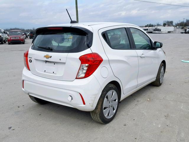 KL8CB6SA1HC813995 - 2017 CHEVROLET SPARK LS WHITE photo 4