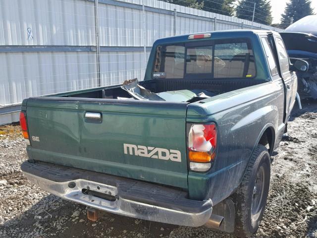 4F4YR16C0XTM13469 - 1999 MAZDA B2500 CAB GREEN photo 4