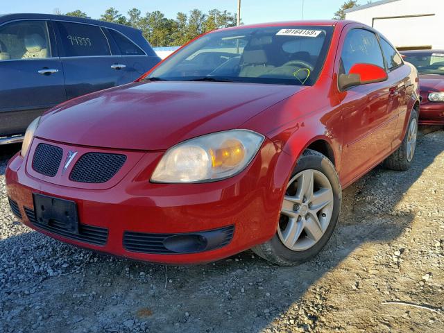 1G2AL15FX77122420 - 2007 PONTIAC G5 RED photo 2