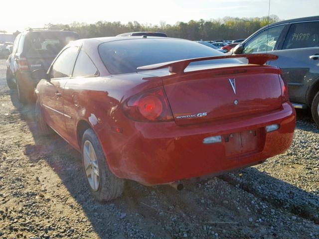 1G2AL15FX77122420 - 2007 PONTIAC G5 RED photo 3