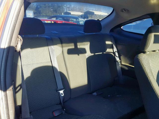 1G2AL15FX77122420 - 2007 PONTIAC G5 RED photo 6