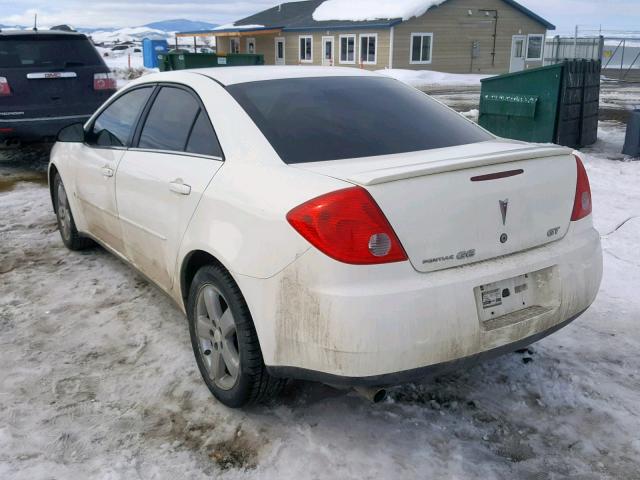 1G2ZH57N384181019 - 2008 PONTIAC G6 GT WHITE photo 3