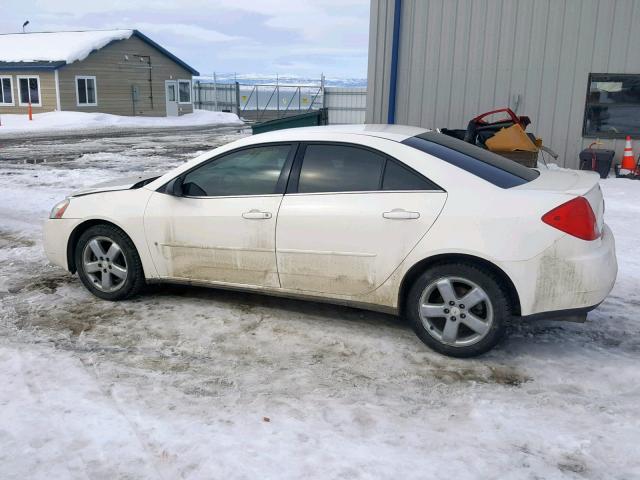 1G2ZH57N384181019 - 2008 PONTIAC G6 GT WHITE photo 9