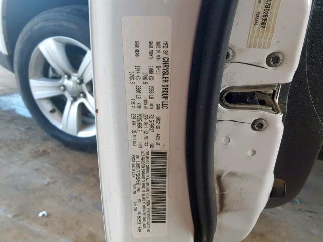 1J4NT1FA7BD260582 - 2011 JEEP COMPASS SP 白色 照片 10