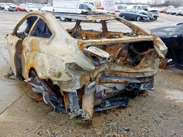 WBS3R9C58FF708963 - 2015 BMW M4 BURN photo 3