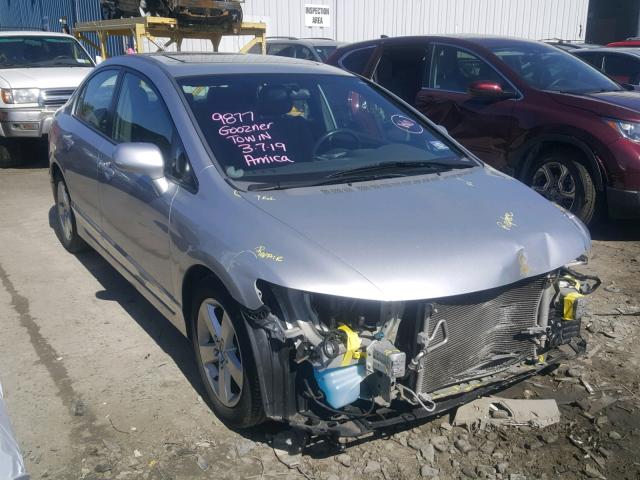 2HGFA16988H327869 - 2008 HONDA CIVIC EXL SILVER photo 1